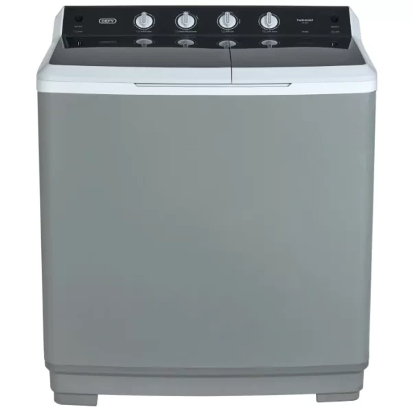 Defy 15kg Twin Tub Washing Machine Metallic DTT151