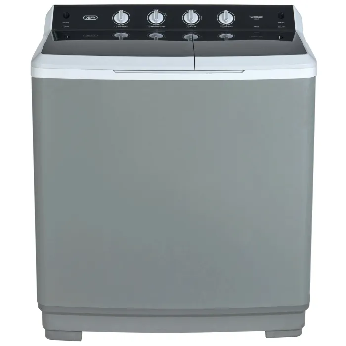Defy 15kg Twin Tub Washing Machine Metallic DTT151