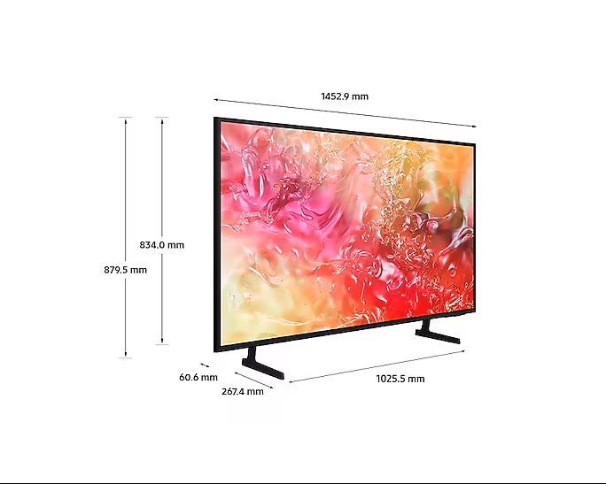 SAMSUNG 65'' QLED TV 100% COLOUR VOLUME (QUANTUM DOT); QUANTUM PROCESSOR LITE; QUANTUM HDR; HDR 10+
