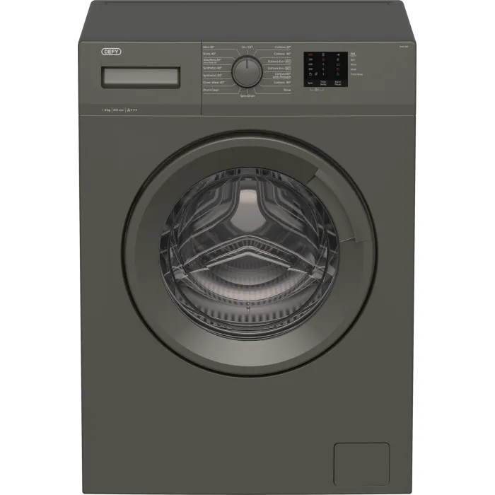 Defy 6kg front loader manhattan grey DAW382