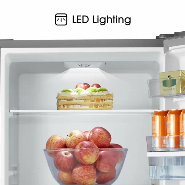Hisense 222lt Fridge Freezer Inox H310BIT-WD - Image 3