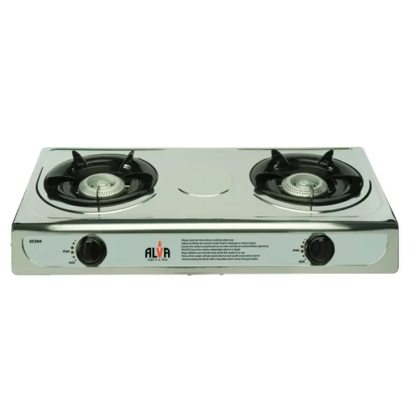 Alva 2burner Stainless Steel Gas Stove