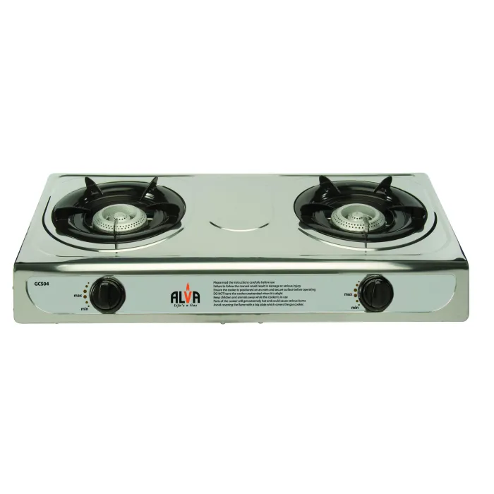 Alva 2burner Stainless Steel Gas Stove