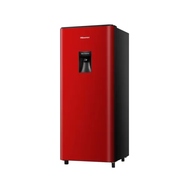 Hisense 177L Single Door Fridge Water Dispenser H235RRE-WD Red - Image 7