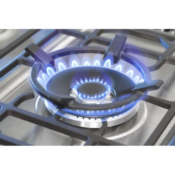 Univa 90cm 5 Burner Gas Stove Stainless Steel UG019Si - Image 2