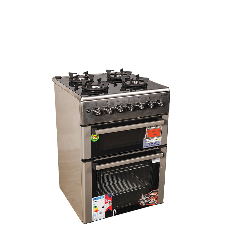 Superior 4 plate Gas Cooker Gas Oven, Eletric Grill Ceran Top
