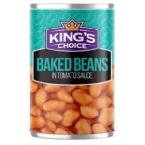 King choice baked beans 410g