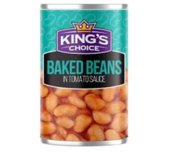 King choice baked beans 410g