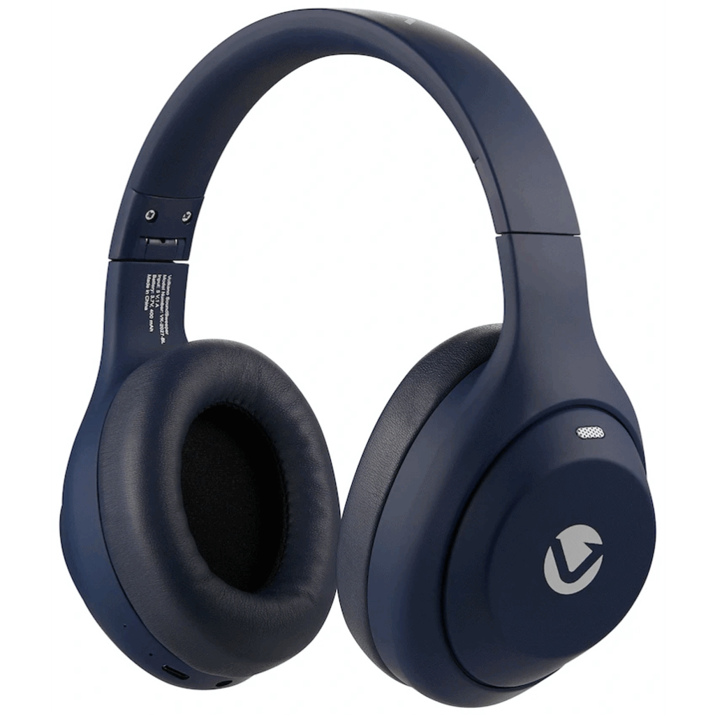 Volkano SoundSweeper Series Active Noise Cancelling bluetooth Headphones - Blue