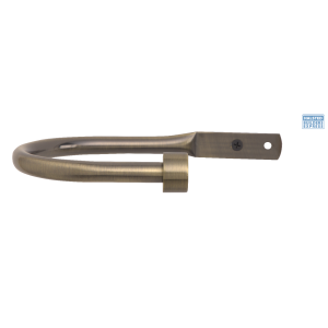 Decor Depot Holdback 25mm Round U-Arm Bronze 1pc 27997