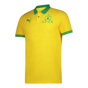 SUNDOWNS PIQUE YELLOW POLO- MENS