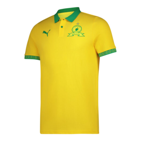 SUNDOWNS PIQUE YELLOW POLO- MENS