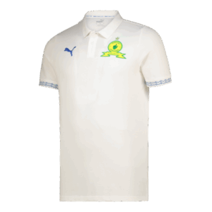 SUNDOWNS PIQUE WHITE POLO- MENS