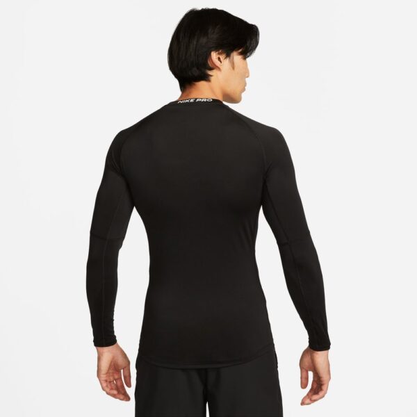 Nike Pro Tight Long sleeve  top Black -Mens