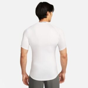Nike Pro Dri-FIT Tight Short sleeve top White -Mens