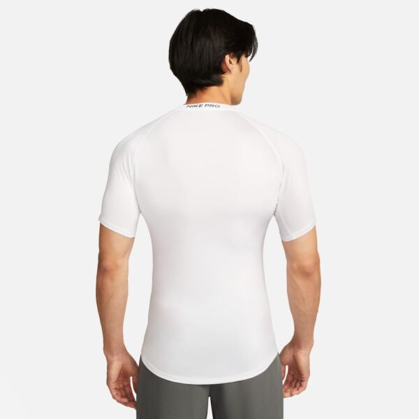 Nike Pro Dri-FIT Tight Short sleeve top White -Mens