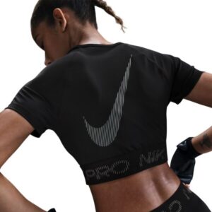 Nike Pro Crop top Black -Womens