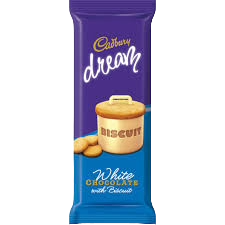 CADBURY DREAM WHT/BISC CHOC 80G