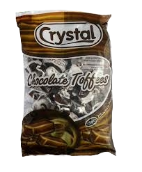 CRYSTAL CHOCO TOFFEES 1X75G