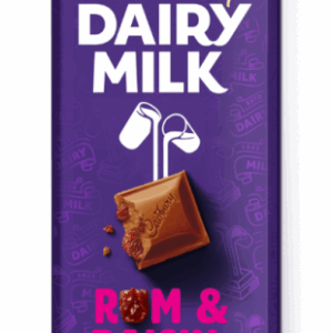CADBURY RUM AND RAISIN 80G