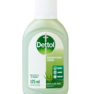 DETTOL DISINFACTANT ALOE VERA 125MLS