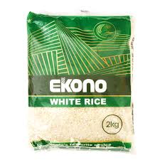 EKONO WHITE RICE 1X2KG