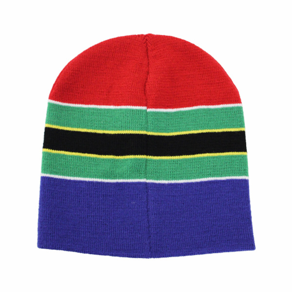 South African Flag stripe beanie