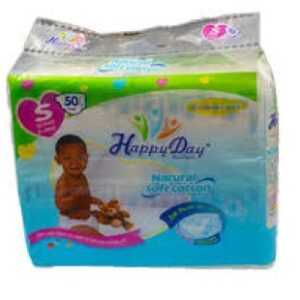 HAPPY DAYS DIAPERS 3-6 SMALL 50s