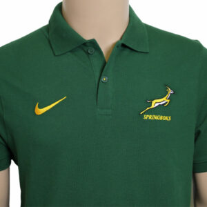 Nike Springbok Pique Polo Green- Men