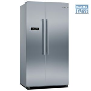Bosch Fridge SXS Inox Look Series 4 560L No Frost KAN93VL30N