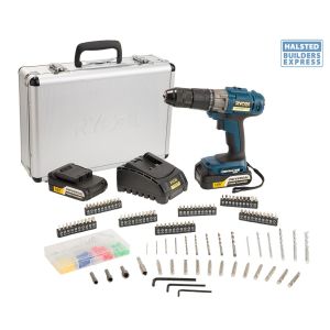 Ryobi ONE+ Impact Driver Drill Kit 18V XLD-1860K