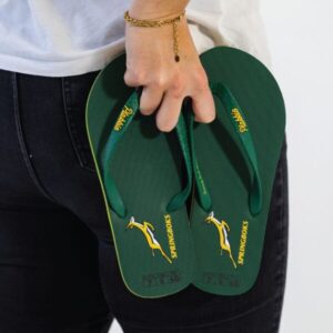 Springbok Plakkies (Green and Yellow)