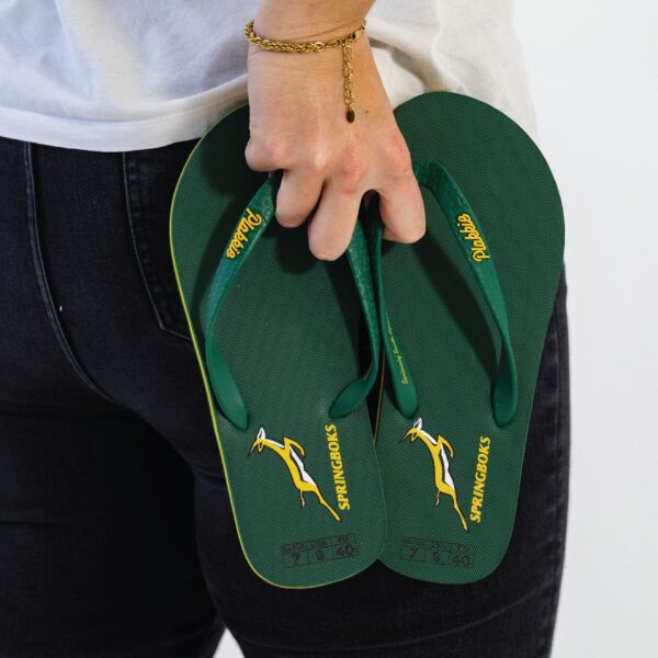 Springbok Plakkies (Green and Yellow)