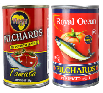 Pilchards In Tomato Sauce 155g (All Brands)