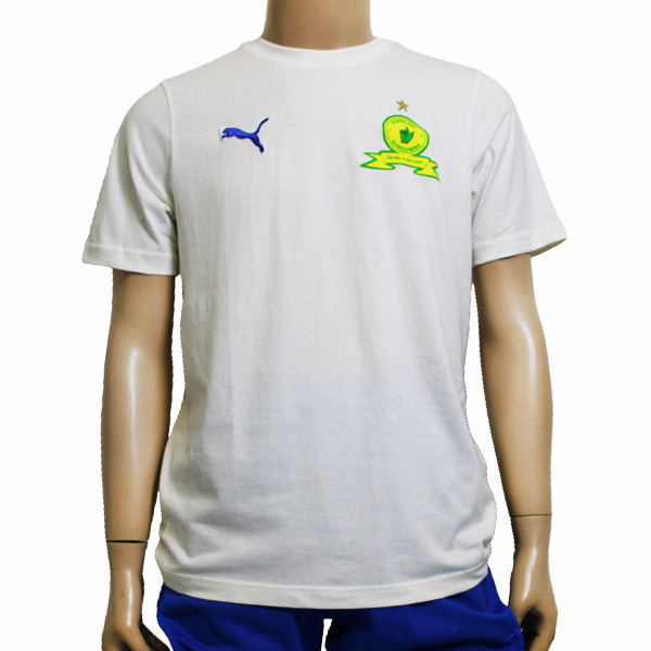 Sundowns FC Puma white tee