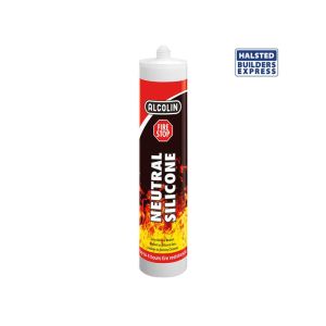 Alcolin Neutral Fire Stop Silicone Sealant 300ml Grey