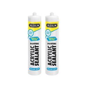 Alcolin Acrylic Sealant 280ml Brilliant White