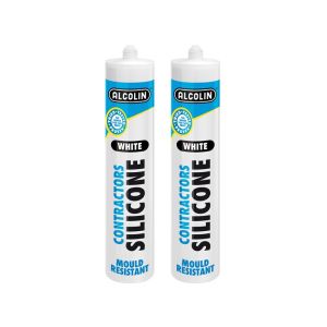 Alcolin Contractors Silicone 260ml White