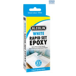 Alcolin Epoxy Liquid Rapid Steel 40ml White