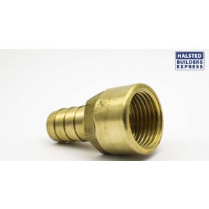 Alpx Swage Connector 20mm Brass YL1003B20