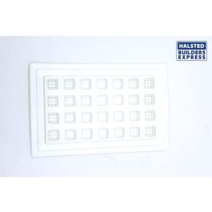 Air Vent Internal Plastic White