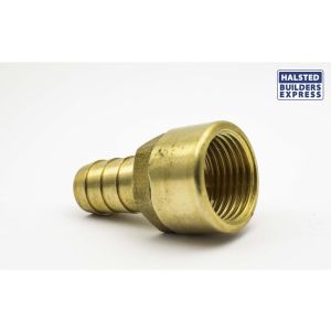 Alpx Swage Connector 15mm Brass YL1003B15