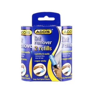 Addis Lint Remover Refill Twin Pack 4044