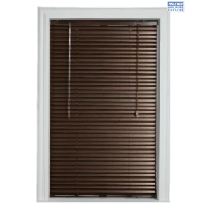 Decor Depot 25mm Alum Venetian Blind Metallic Brown 600x1000