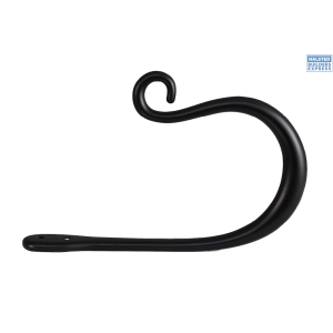 Decor Depot Generic Holdback Black 2pc 32637