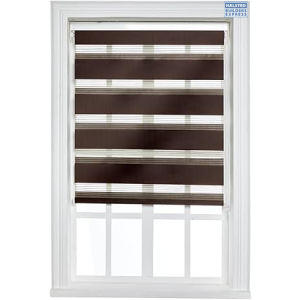 Decor Depot Zebra Roller Blind Chocolate 2000x2200 4172022
