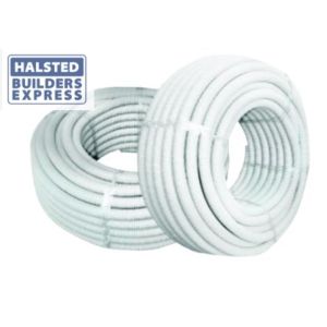ACDC Flexible Conduit PVC White 20mm 50m