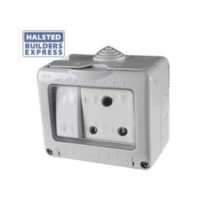 ACDC Single Socket 15A Weather Proof IP55