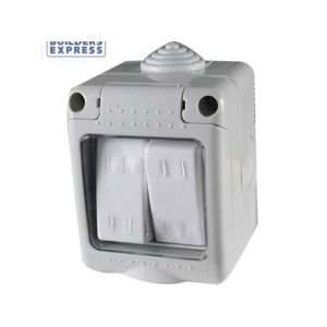 ACDC Switch 2 Gang 2 Way Weather Proof IP55