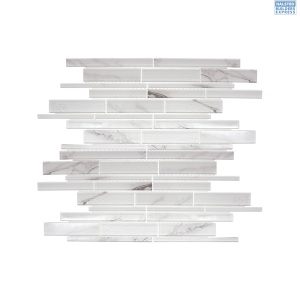 Tile Falcon Glass Mosaic Linear Chalk FLM002